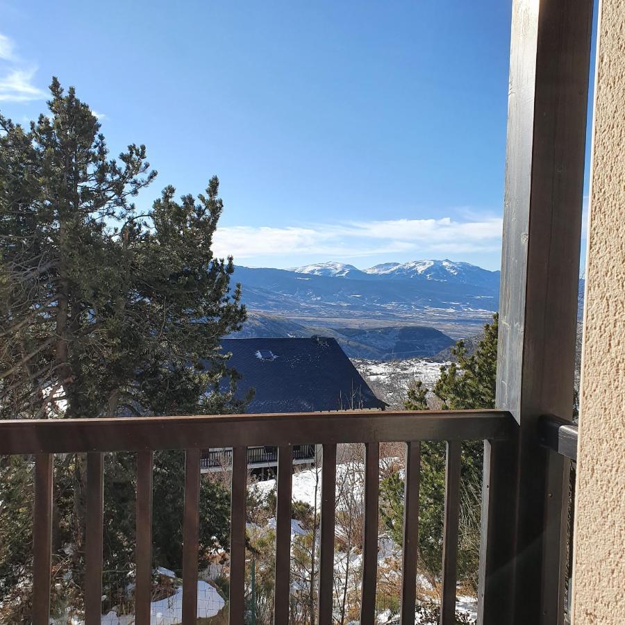 Charmant studio face aux Pyrénées Font Romeu Exterior foto